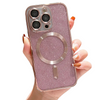 Trend-Setting Glitter Phone Case with Lens Protector for iPhone 15 - Style, Protection