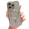 Trend-Setting Glitter Phone Case with Lens Protector for iPhone 15 - Style, Protection