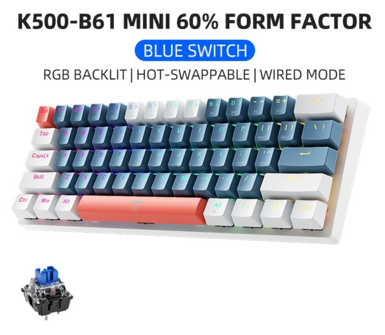 Rabbit Rich Password Protection Mini Mechanical Keyboard: Your Shield Against Modern Threats