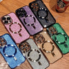 Trend-Setting Glitter Phone Case with Lens Protector for iPhone 15 - Style, Protection