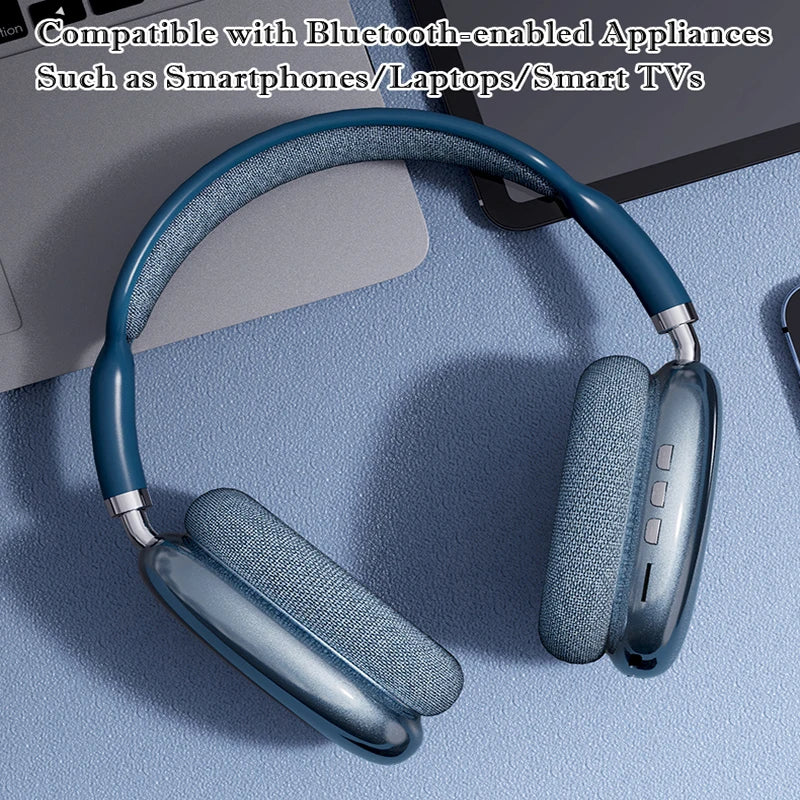 Premium Bluetooth Headphones with HD Mic