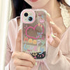 📱💖 Elevate Your Style with Lovely Girl Heart Mirror iPhone Case