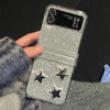 Sparkle & Secure: Glitter Silicone Case with Lanyard for Samsung Galaxy Z Flip - Ultimate Protection Meets Glamour