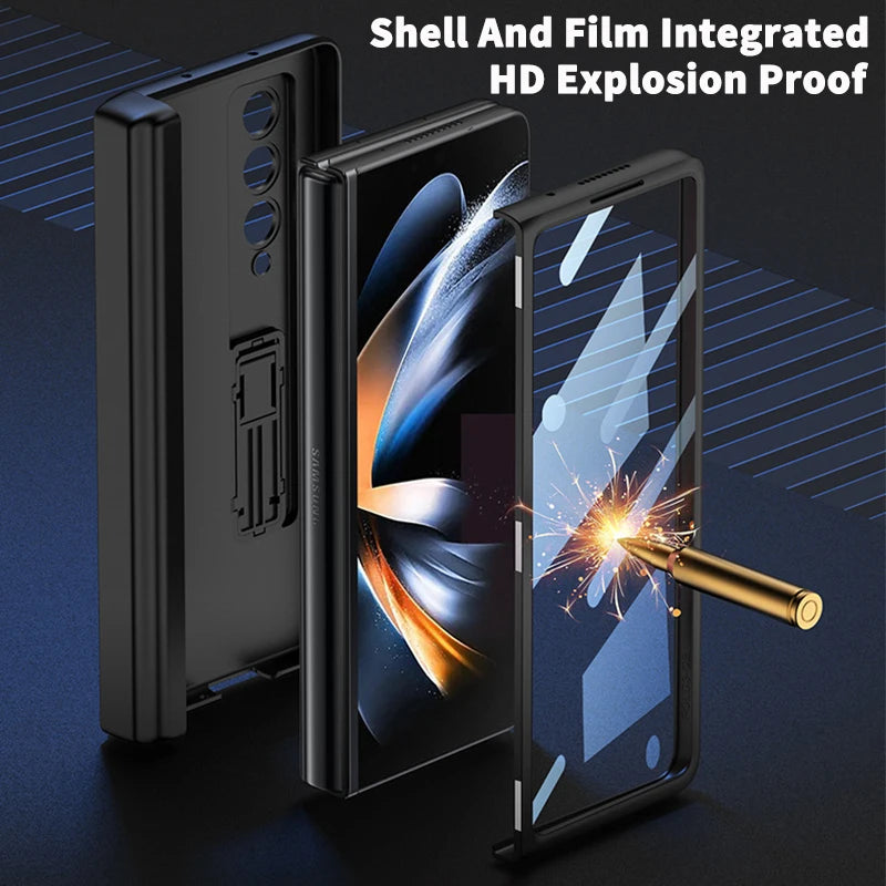 Ultra-Sleek Protective Case for Samsung Galaxy Z Fold Series - Elevate Your Style Without the Pen!