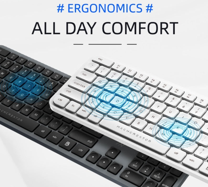 Experience Unmatched Freedom - Rabbit Rich's Portable Wireless Mechanical Keyboard. Elevate Your Typing Anywhere, Anytime.