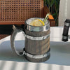 Elevate Your Drinking Experience: 2024 Viking Wood Style Beer Mug