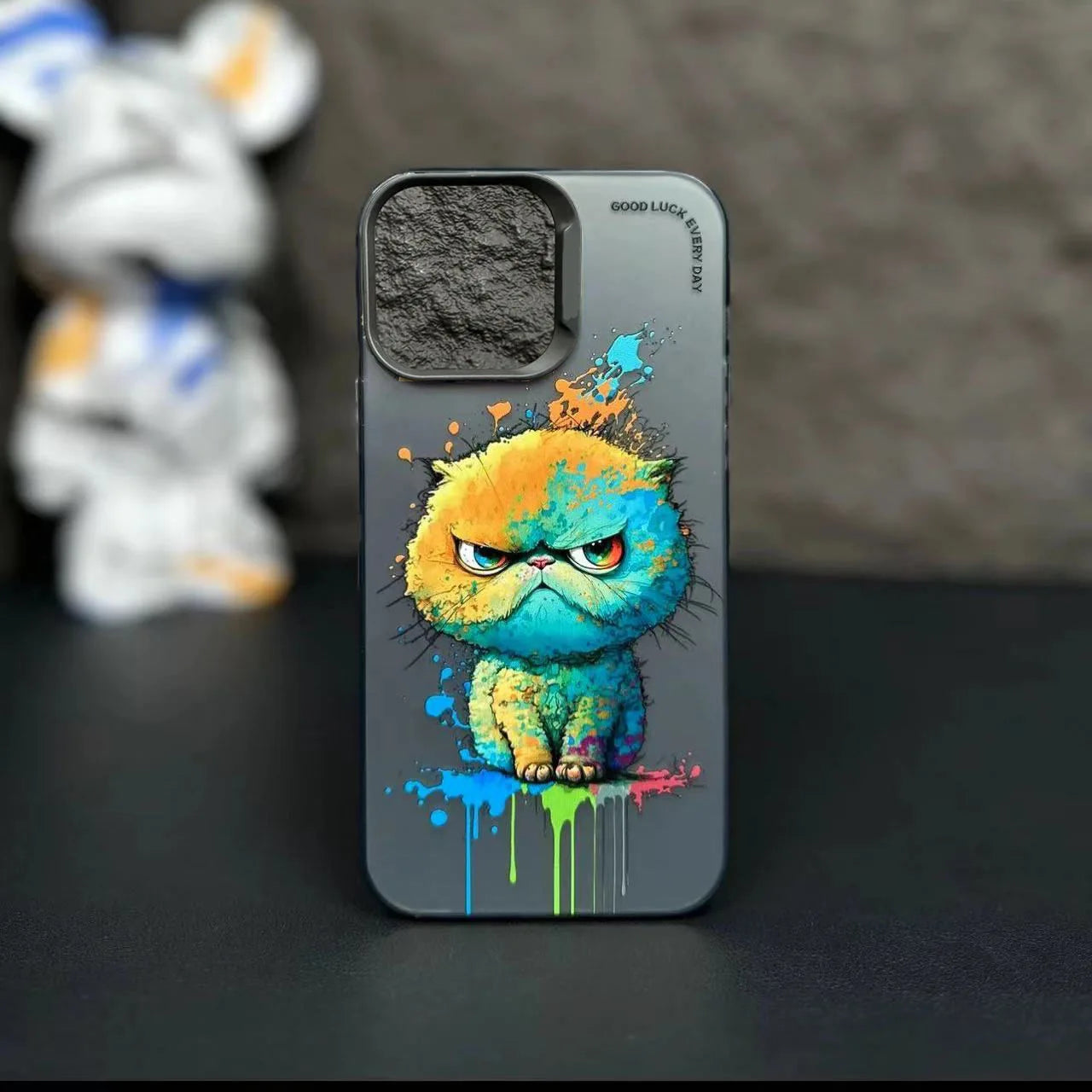 Graffiti Print Mobile Phone Case for iPhone 15