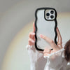 Transparent Curly iPhone 15 Case - Elevate Your Style with the Latest Trend! Enjoy Free Shipping & Shop with Confidence