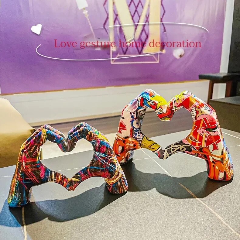 Love Gesture Decoration For Home