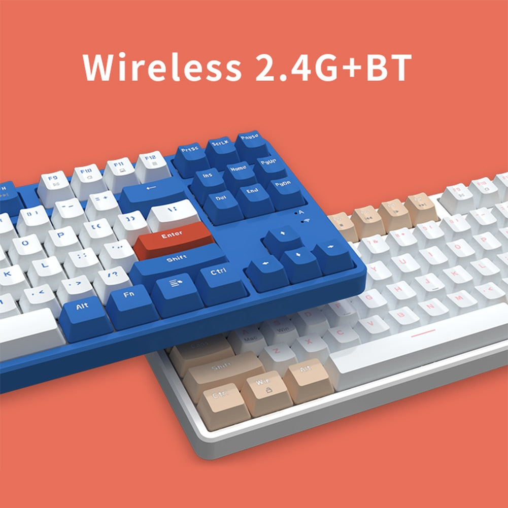 PrecisionCraft Wireless Gaming Mechanical Keyboard by Rabbit Rich: Elevate Your Gaming Experience with Unmatched Quality.