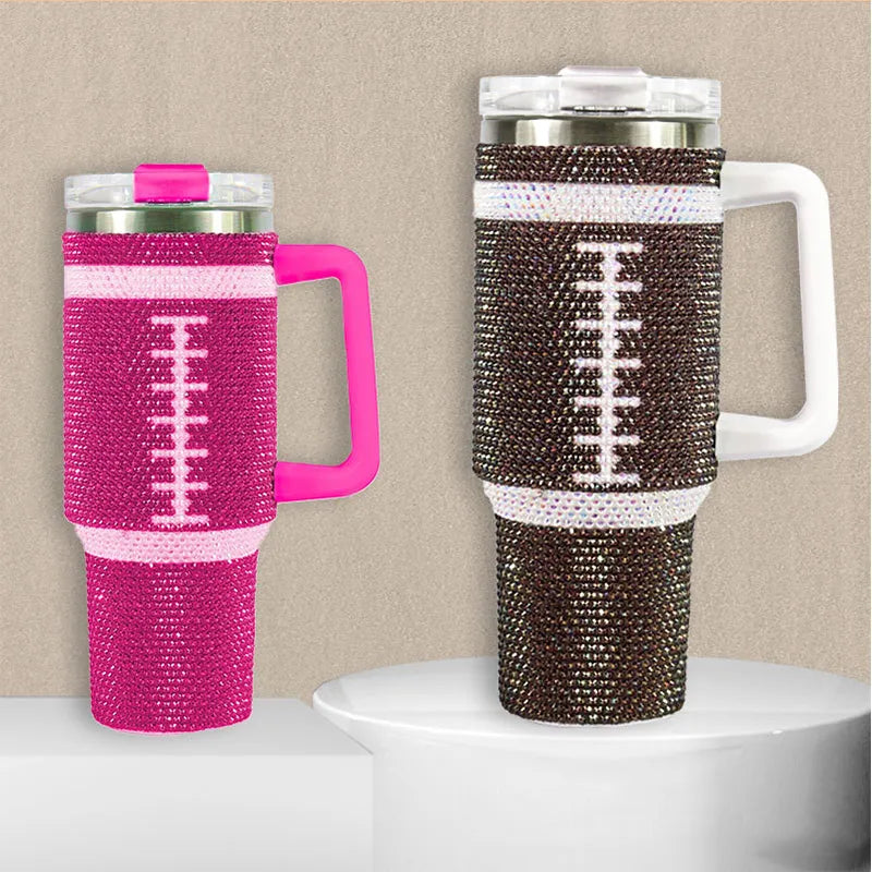 40 oz Rhinestone Decorated Tumblers