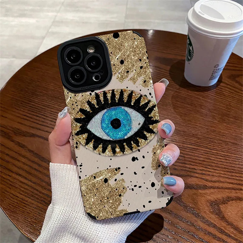 📱 Stylish Blue Eye Soft Phone Case for iPhone: Trend-Setting Elegance Meets Ultimate Protection 👁️