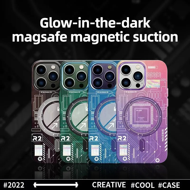 🌟📱 Luxury Luminous Mobile Phone Case: Unveil Your Tech Fashion Vibe!