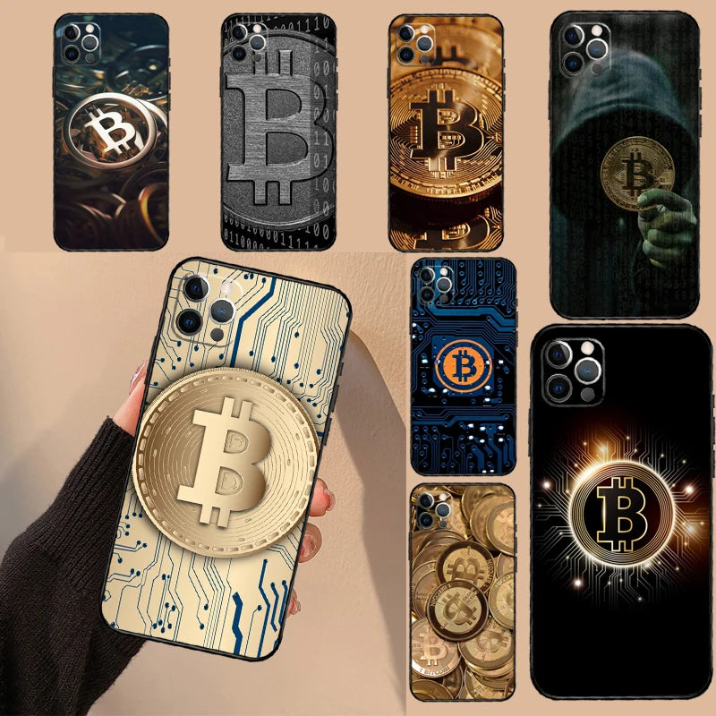 Bitcoin Brilliance iPhone Case: Protect Your Phone with Crypto Coolness!