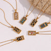 Moon Sun Lover Tarot Necklaces for Women - Set the Trend with This Celestial Statement Piece