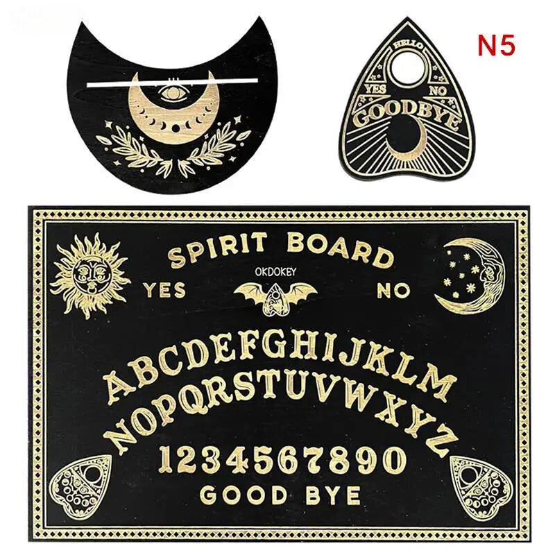 🌟🔮 Unlock Mysteries with Our 12-inch Wooden Magic Board Ouija Board!