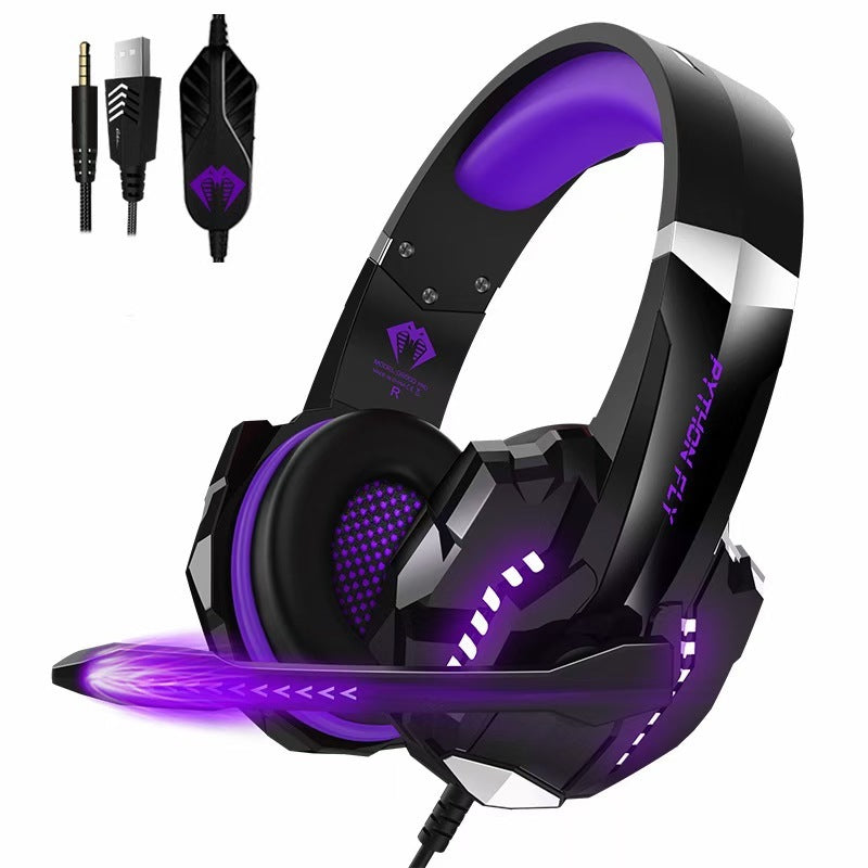 LED high Sound Wired Gaming Headsets