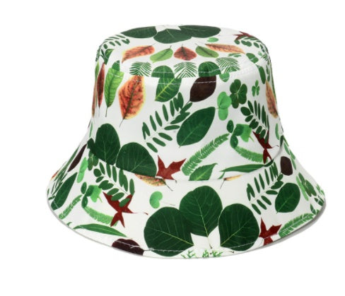 Spring And Summer Geometric Lattice Flowers Sun Female Fisherman Hat