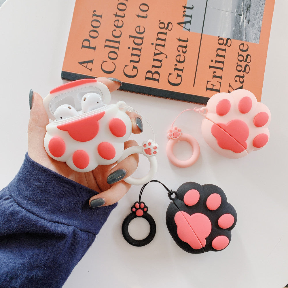 Cat Paw Bluetooth Earphone Case