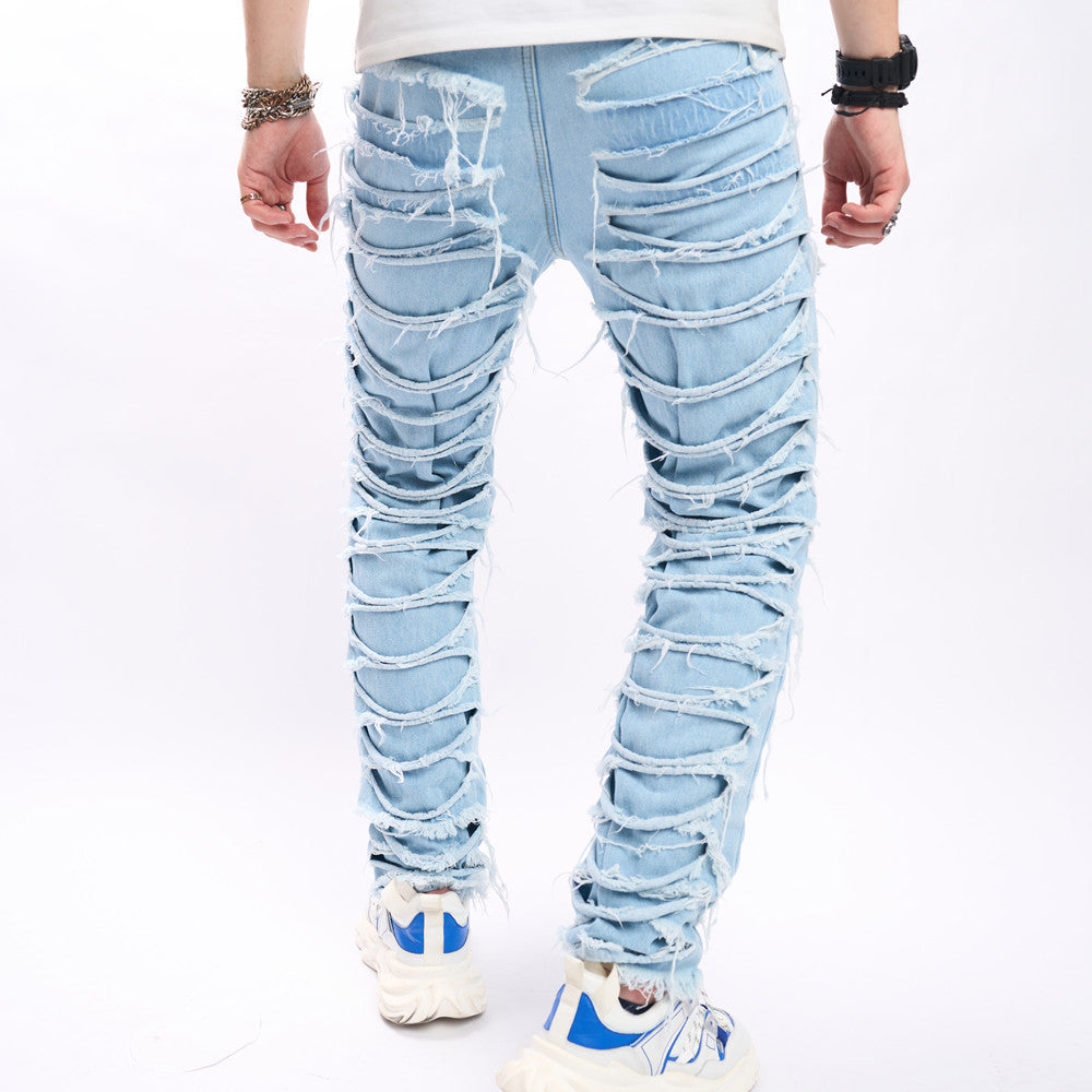 Stack Jeans Ripped Skinny Style