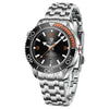 Fashion Rotatable Digital Watch Bezel Luminous Men's Mechanical Watch