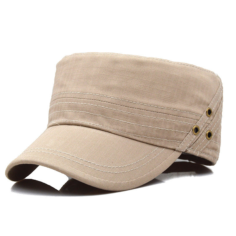 Spring And Summer Flat-top Cap Thin Material Stylish Men And Women