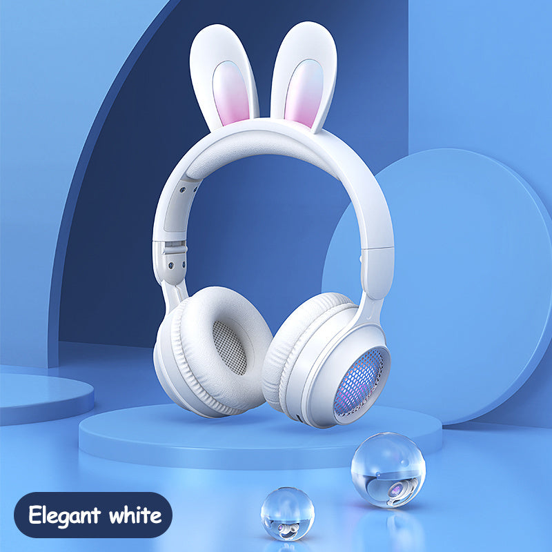 Rabbit Ear Wireless Luminous Extendable Headphones