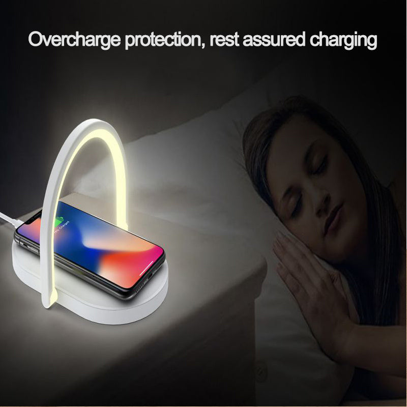 Foldable Wireless Charger Night Light Fast Charging Station