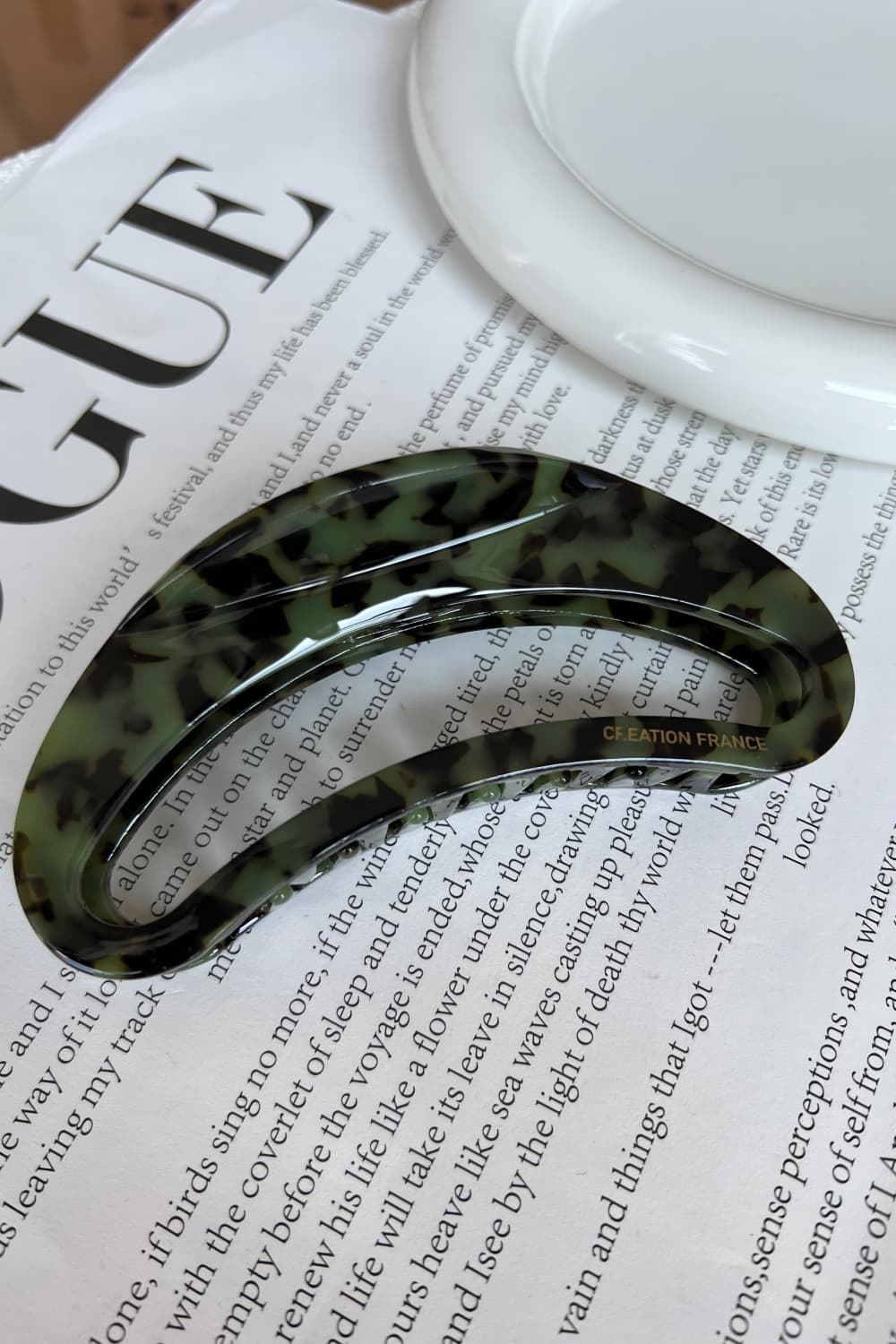 Acetate Hair Claw Clip