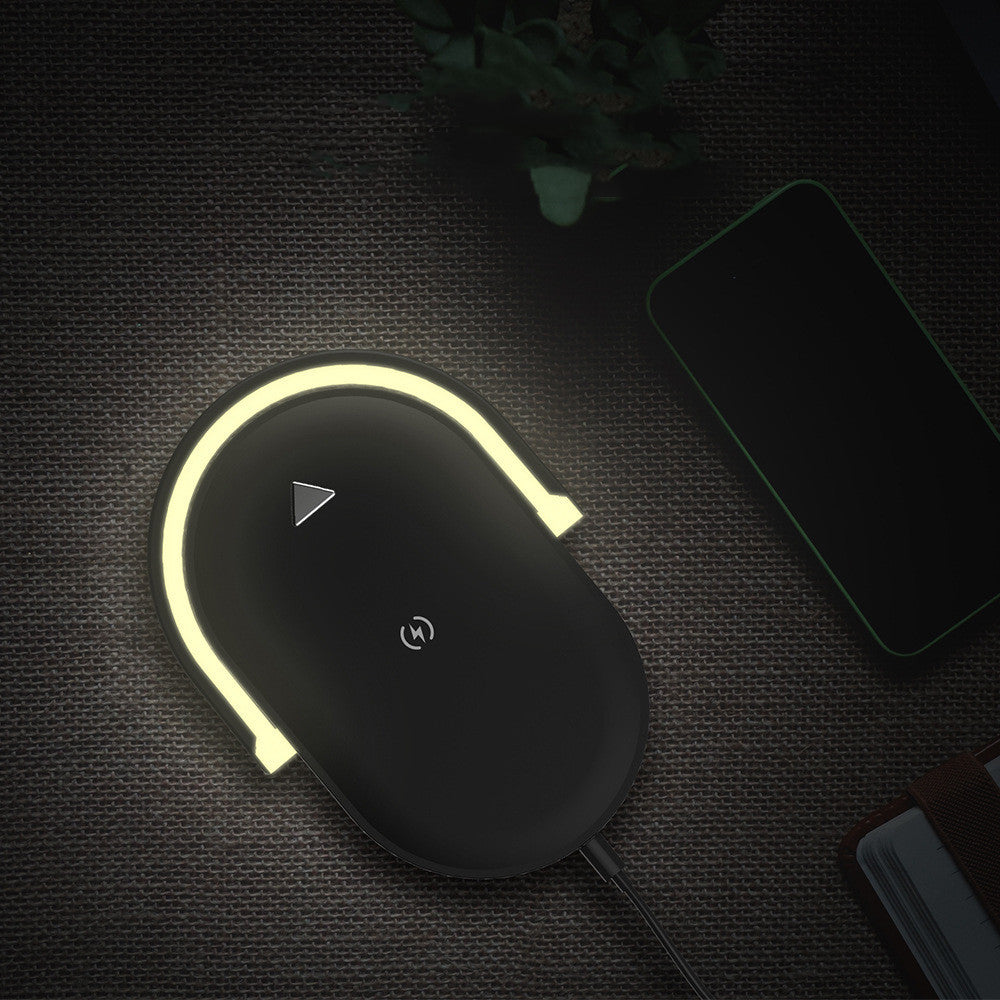 Foldable Wireless Charger Night Light Fast Charging Station