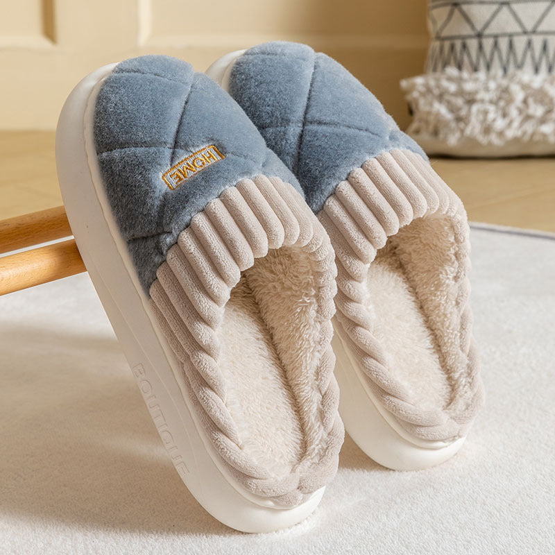 Plush Warm Non-slip House Slipper