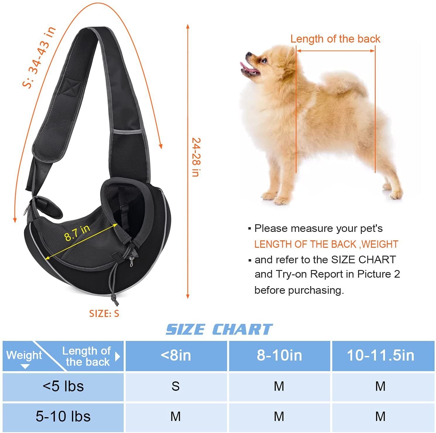 Crossbody Pet Carrying Bag