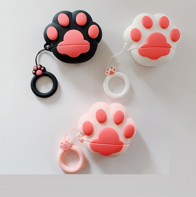 Cat Paw Bluetooth Earphone Case