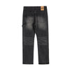 Punk Beggar Ripped Denim Straight-leg Trousers Men