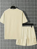 Men's Short Sleeve T-Shirt & Drawstring Shorts s 2-piece Set