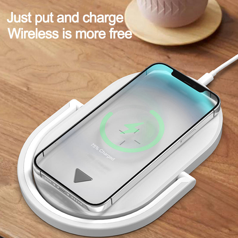 Foldable Wireless Charger Night Light Fast Charging Station