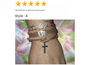 Embrace the Divine: Multilayer Jesus Loves Letter Leather Bracelet - A Testament to Faith and Fashion