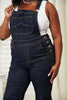 Full Size High Waist Classic Denim Overalls