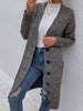 Button Down Longline Cardigan with Pockets