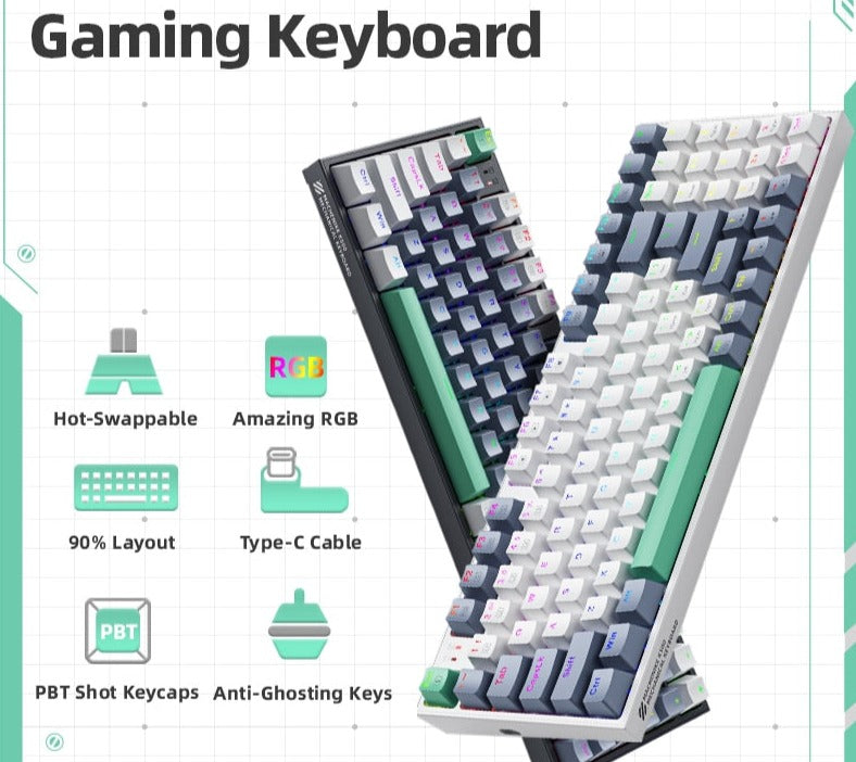 Rabbit Rich Mac Windows Mechanical Keyboard: Unifying Efficiency, Elevating Typing Security