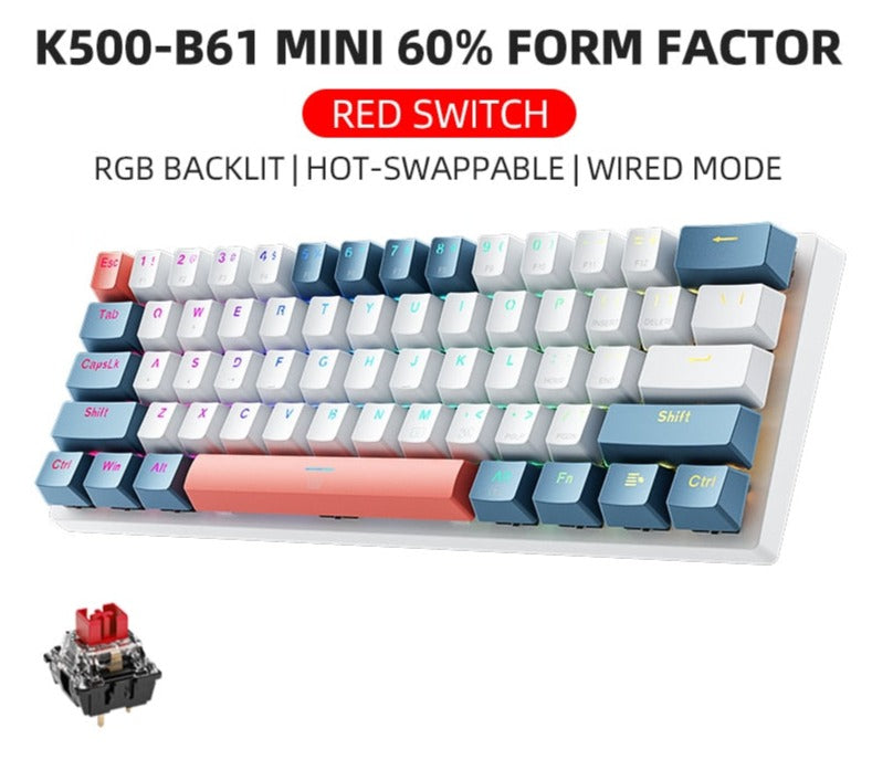 Rabbit Rich Password Protection Mini Mechanical Keyboard: Your Shield Against Modern Threats