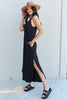 The Good Energy Full Size Cami Side Slit Maxi Dress